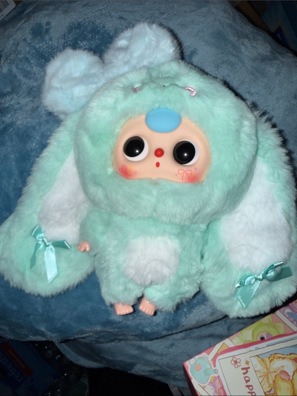 Baby Three BB3 Bunny Returns Vinyl Plush Pendant